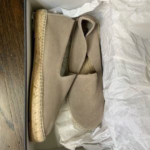 NEW Suitsupply light brown espadrilles.Size 10 NWT